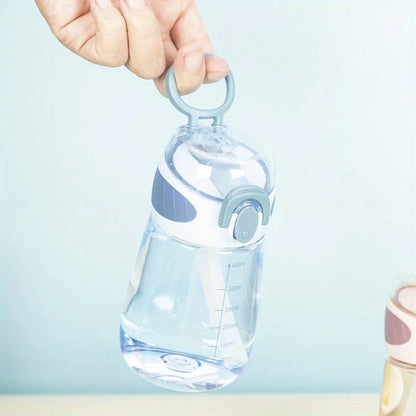 Leak-Proof Portable Water Bottle - Cute, Compact Design for Men & Women, PVC-Free Plastic, Ideal for Outdoor Activities & Travel