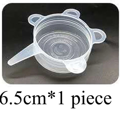 16 Sizes Silicone Stretch Lids Universal Lid Silicone Bowl Pot Lid Silicone Cover Pan Cooking Food Fresh Cover Microwave Cover