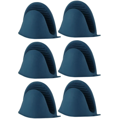 Oven Mitts Rubber Oven Mitts Silicone Potholders Mini Oven Mitts Kitchen Mittens Pinch Mitts for Kitchen Cooking Baking Gloves