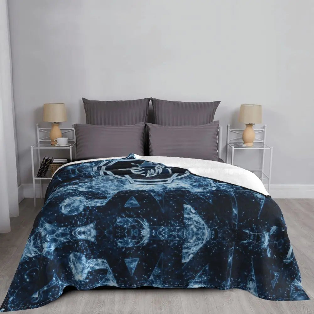 Sweden Saabs Scanias Blankets Fleece Winter Portable Lightweight Thin Throw Blanket for Bedding Travel Bedspread