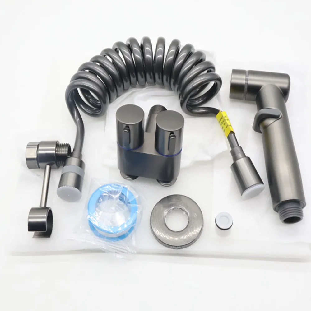 Toilet Cleaning Bidet Toilet Sprayer Set Cold Water Portable Bidet Toilet Accessories Handheld Bathroom Wash Anal Douche