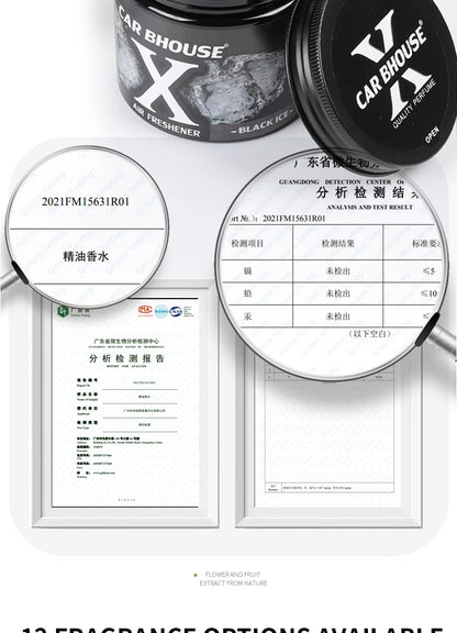 Car Air Freshener Solid Cologne Lavender Lemon Auto Accessories Vanilla Good Smell Odor Eliminator Essential For Home Closet