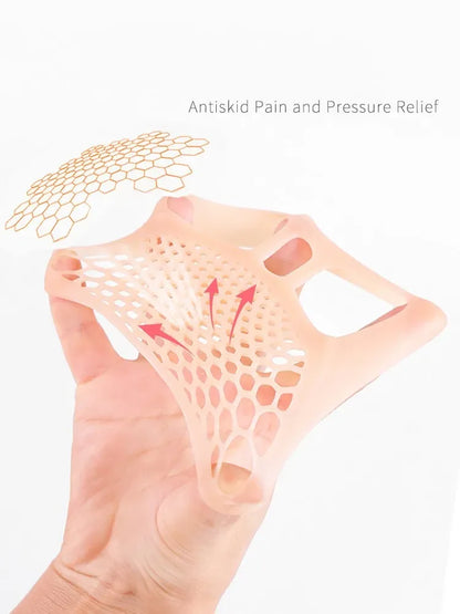 Silicone Forefoot Pads for Women High Heel Pain Relieve Inserts Breathable Foot Care Pads Half Shoe Insole Cushion Accessories