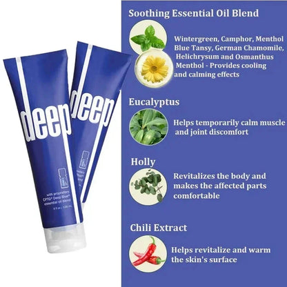 120ML Skin Care Soothing Balm Cream, Deep with Proprietary Essential Oil Blend, Relieve Joints and Muscles, Wholesale Price