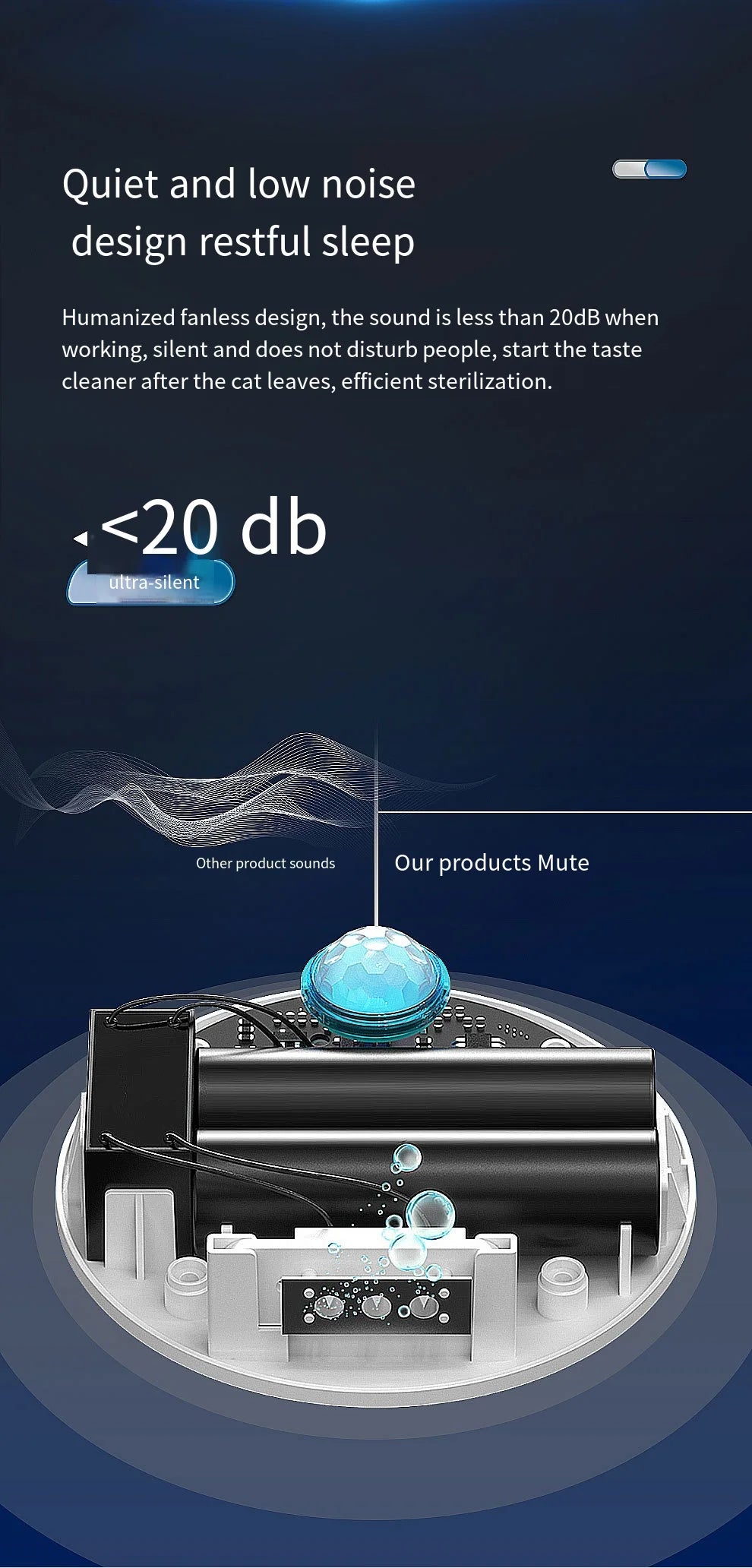 Smart Cat Odor Purifier For Cat Litter Box Deodorizer Pet Toilet Air Purifier Dog Cat Litter Deodorant gatos cats products