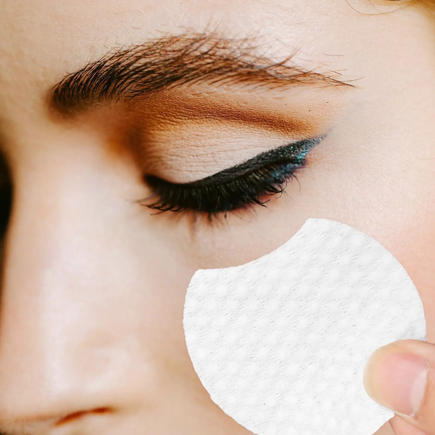 1200pcs Facial Cotton Round Pad Disposable Makeup Cotton Pad Thickened Facial Makeup Makeup Removing Pads Cotton Mat