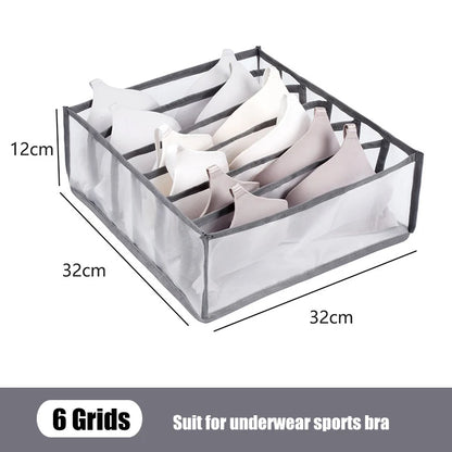 Closet Organizer Underwear Organizer For Wardrobe Clothes Organizers Cabinets Drawer Organizers Bra Socks Storage Organizer Box