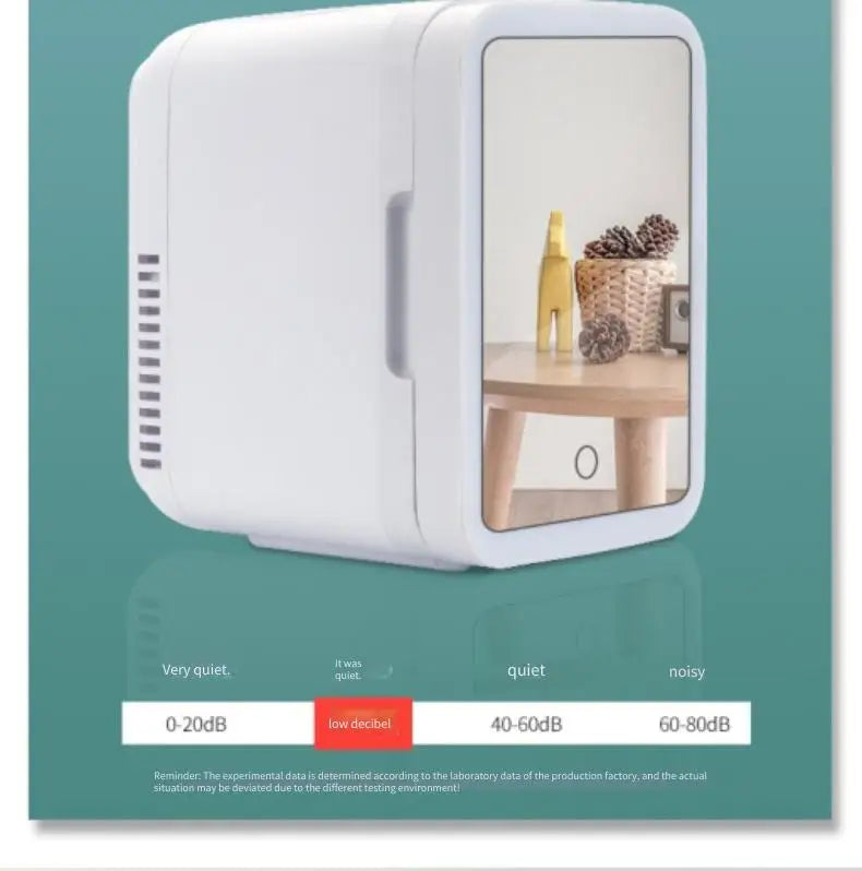 Car refrigerator small household cosmetics skin care products cold storage beauty double small refrigerator car cold storage min