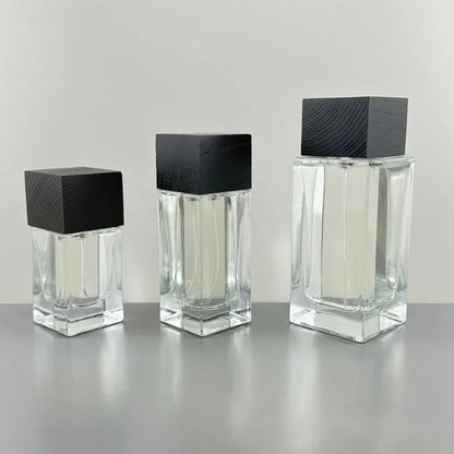 Perfume Container Bottle Cosmetics Bottled Crystal White Glass Bottles and Finely Sprayed in Bottles Perfumes