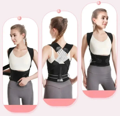 Back Posture Girdle for Women Men Shoulder Posture Corrector Back Support Gym Exercise Pilates Back Straightener Body Shape