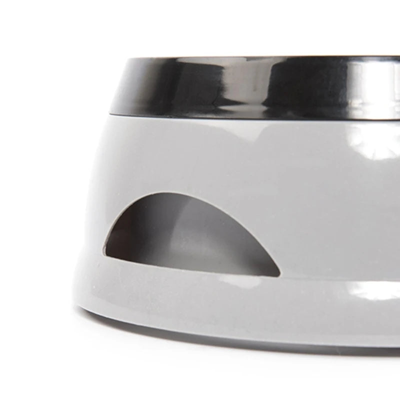 E15D 25oz Dog Water Bowl 750mL No Spill Slow Water Feeders Spill Proof Pet Bowl