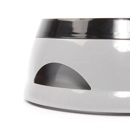 E15D 25oz Dog Water Bowl 750mL No Spill Slow Water Feeders Spill Proof Pet Bowl