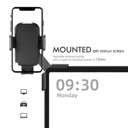 Magnet Car Mounted Display Screen Mobile Phone Holder 360 Degree Freely Rotation Foldable Mount Usded for Car Electric Vehicle