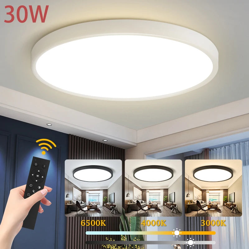 Led Ceiling Lamp Modern Ceiling Chandelier 220V Led Panel Lighting Fixture For Bedroom Kitchen Home Ultra Thin Ceiling Lights