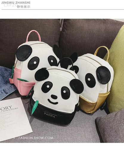 Children's School bags For Girls Kids Bag Kindergarten New 3-4-7 Girl Boy Simple Fashion Light Panda Cute School Backpack Rugzak
