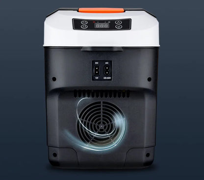 10L Car Refrigerator Mini Fridge Vehicle And Home Use Dormitory Truck Cold And Hot Dual-Use Temperature Control Digital Display