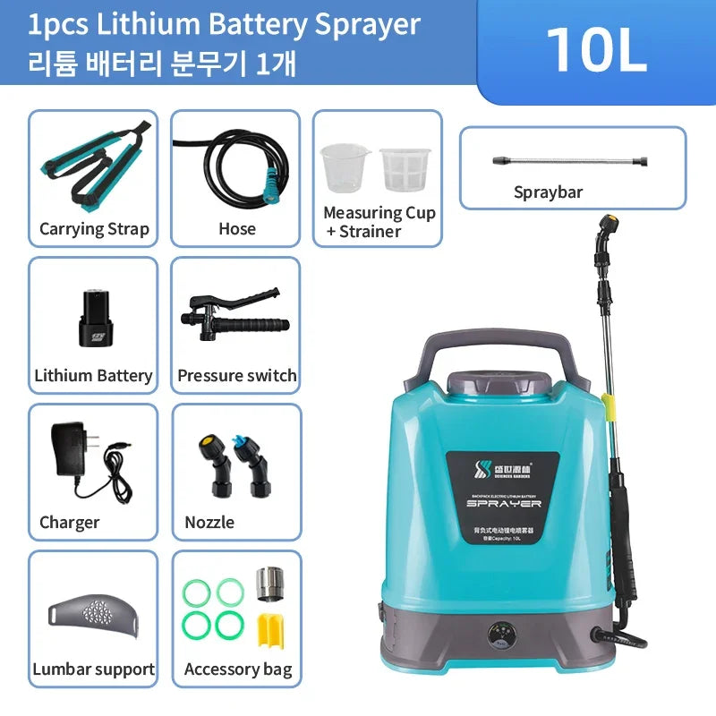 5L-20L Capacity Optional Sprayer Garden Agriculture Irrigation Sprayer Disinfection Pesticide Dispenser