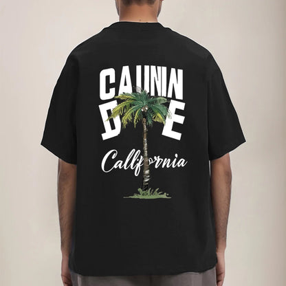 Mens T-shirts Printed Funny Tops Summer Cotton T-shirt for Men Casual O-Neck Tee Shirts Streetwear Oversized Top Clothing