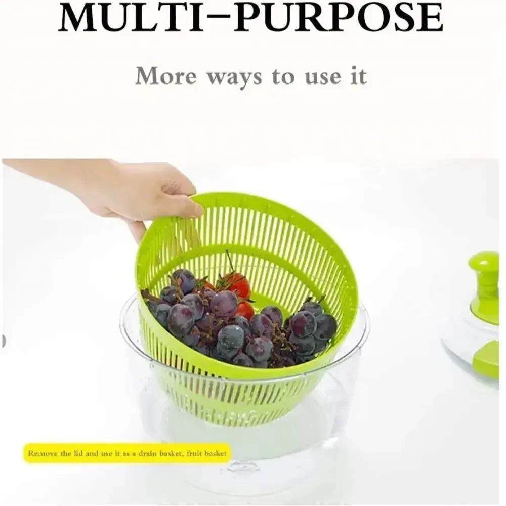 Vegetables Salad Spinner Lettuce Leaf Vegetable Dehydrator Multifunctional Vegetable Washer Salad Vegetable Dryer Mixer