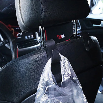 Durable Hidden Car Interior Hooks - Small Seat Back & Headrest Hooks for Vehicle Storage Solutions Car Supplies