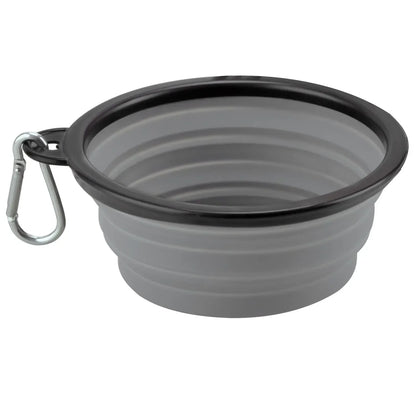 1PC Collapsible Portable Water Bowl for Dogs, 350ML/1000ML, Dish for Traveling Camping Walking