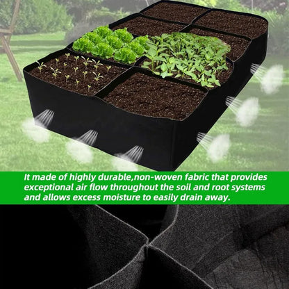 Garden Planting Grow Bag Portable Nursery Vegetable Container Giant Outdoor Planters Gardening Supplies Pots for Plants Big Size
