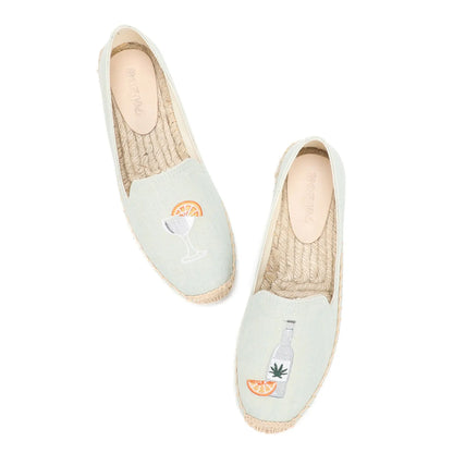Espadrilles for Women  Fashion Hemp flat office shoes for women free shipping Platform   comfortable for work