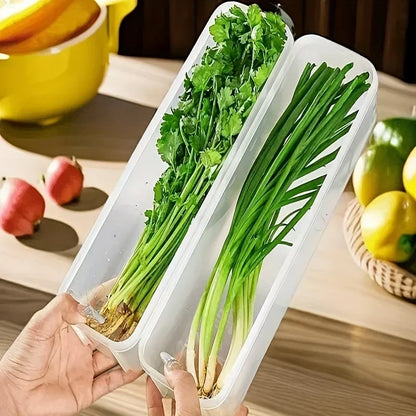 Refrigerator Fresh-keeping Storage Box, Fresh-keeping Artifact,Small Food Preservation Boxes,Transparent Sealed Storage Tool