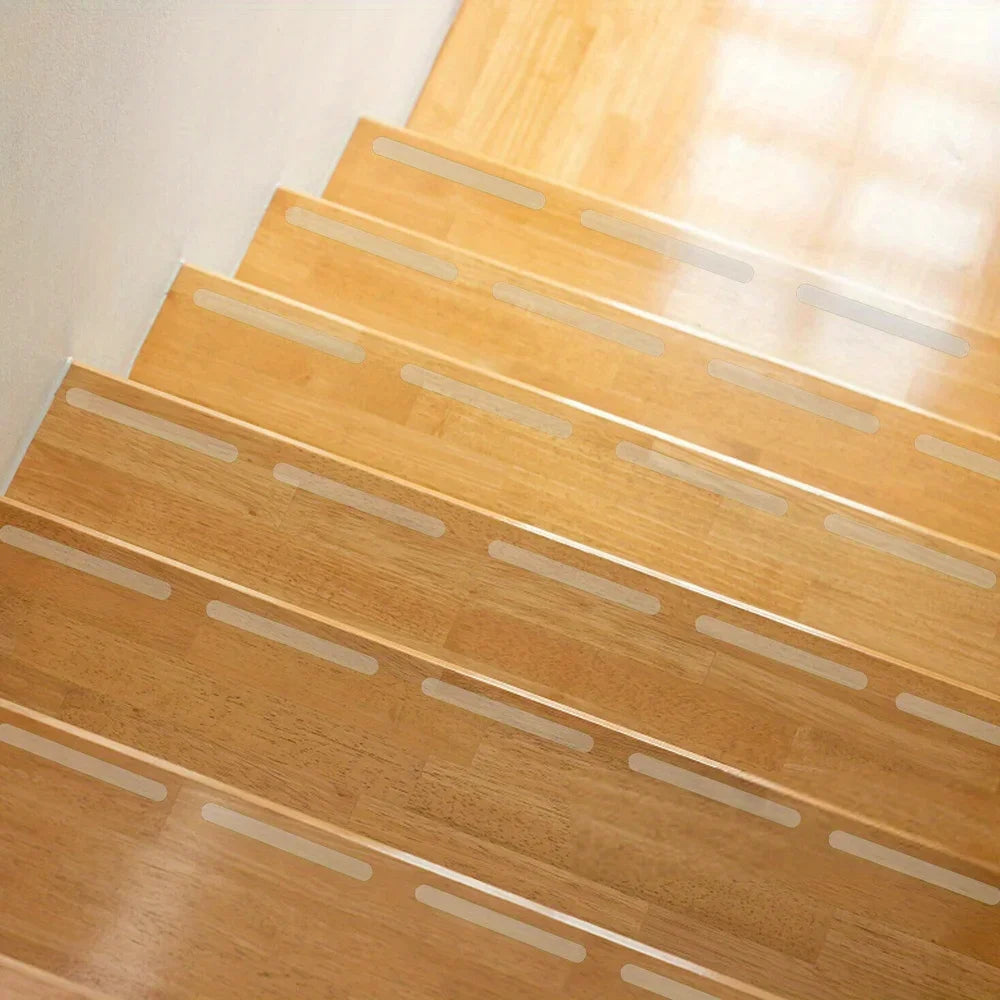 6/12/24/36/40 Pcs Anti Slip Strips Shower Stickers Colored Non Slip Bath Safety Strips for Bathtub Shower Stairs Floor