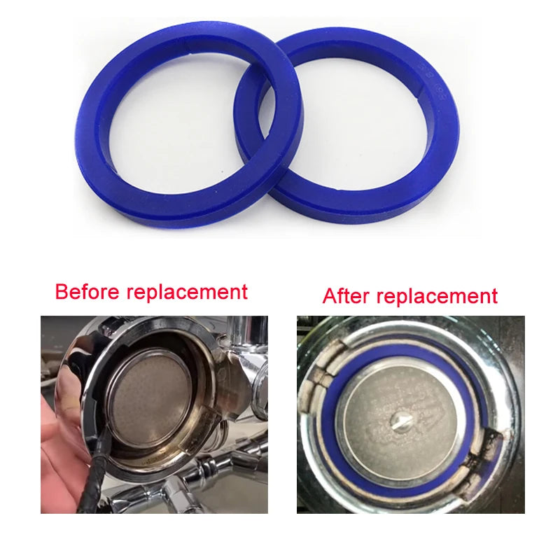 Gaggia,Gaggia Classic,VBM,Faema E61/E98,Decent-Series 58mm O-ring Brewing Support Sealing Ring Brewing Holder O-Ring