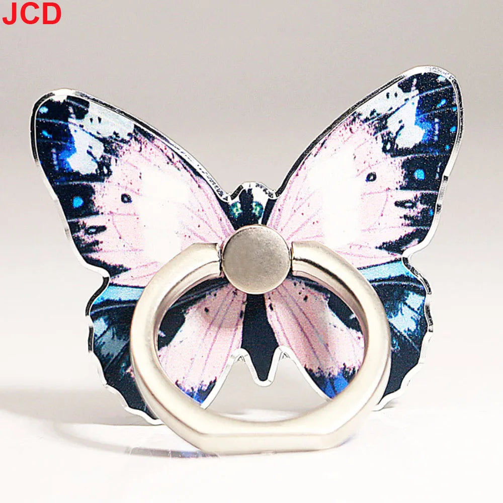 JCD 1pc Luxury Universal Beautiful Butterfly Mobile Phone Handle Holder Suitable Mobile Phone Ring Holder Mobile Phone Holder