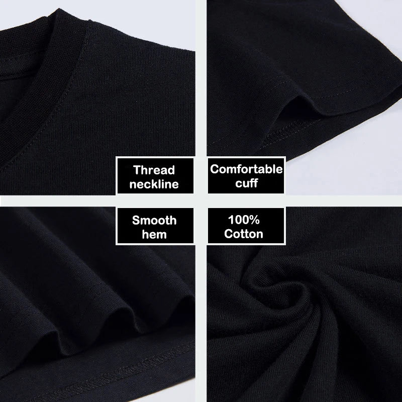 Mens Wrestling Print T-Shirt Summer 100% Cotton Casual Tees Tops