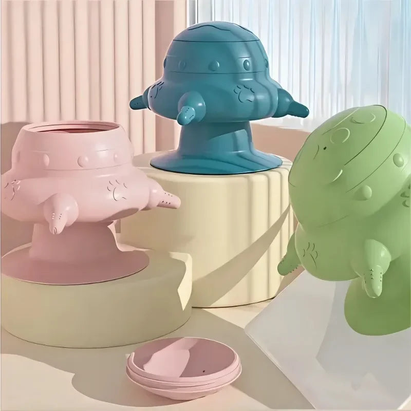 Kitten Puppy Nursing Silicone Milk Sucking Bowl Simulated Bottle Feeding Anti-Choking Anti-Spill Food-Grade Slow Feeder Bowl