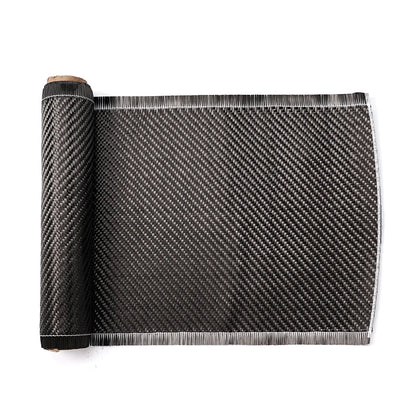 3K 200gsm0.2mm 30/60/150/300cm Thickness Carbon Fiber Cloth Plain Carbon Fabric For Commercial Car Part Sport Equipment