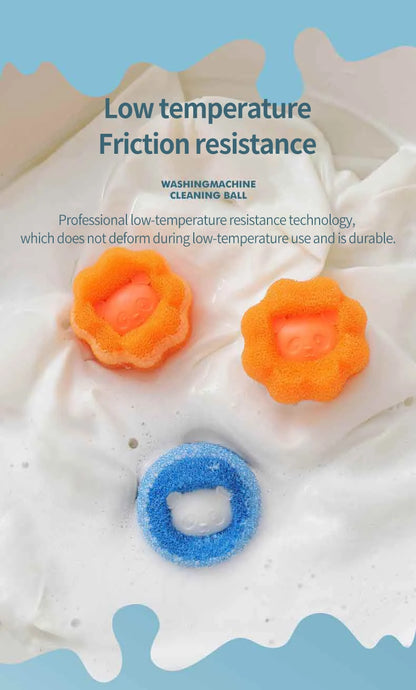 Laundry Balls Pet Hair Remover Reusable Washing Machine Lint Catcher Clothes Fluff Fur Cleaner Home Cleaning Tools