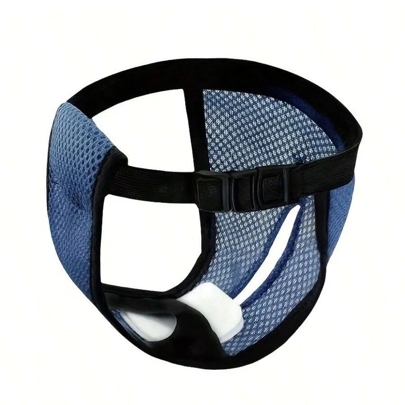 Breathable Adjustable Female Dog Diapers with 3 Replacement Pads - Ideal for Dogs in Heat, Menstruation, and Incontinence
