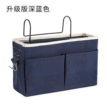 Bedside Caddying Bed Organizer Storage Bag Pocket for Dorm Rooms Rails Bedroom Dorm Kitchen Organization Storage Bag