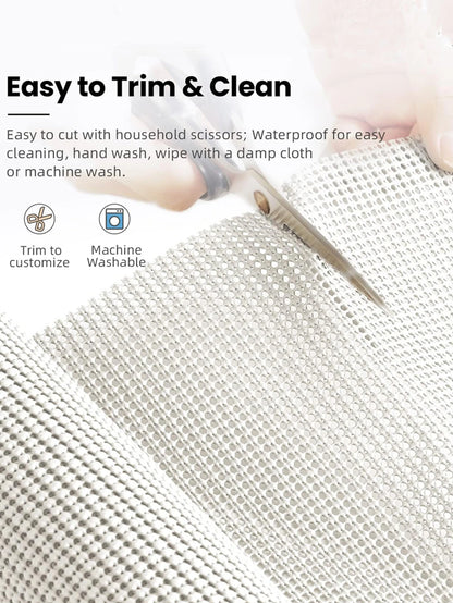 1roll EVA Shelf Liner Drawer Liner for Kitchen Cabinet Non-Adhesive,Anti Slip Cabinet Liners,Durable Waterproof Cupboard Liner