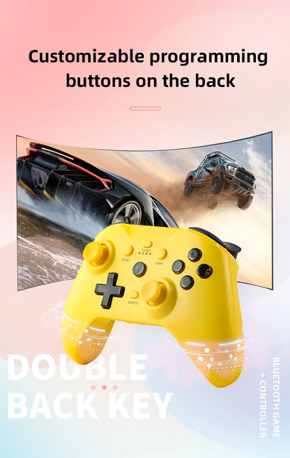 Switch gamepad  Wirelless  controller Supports Android phones/iOS/computers Win10/PS4 with dual motor vibration