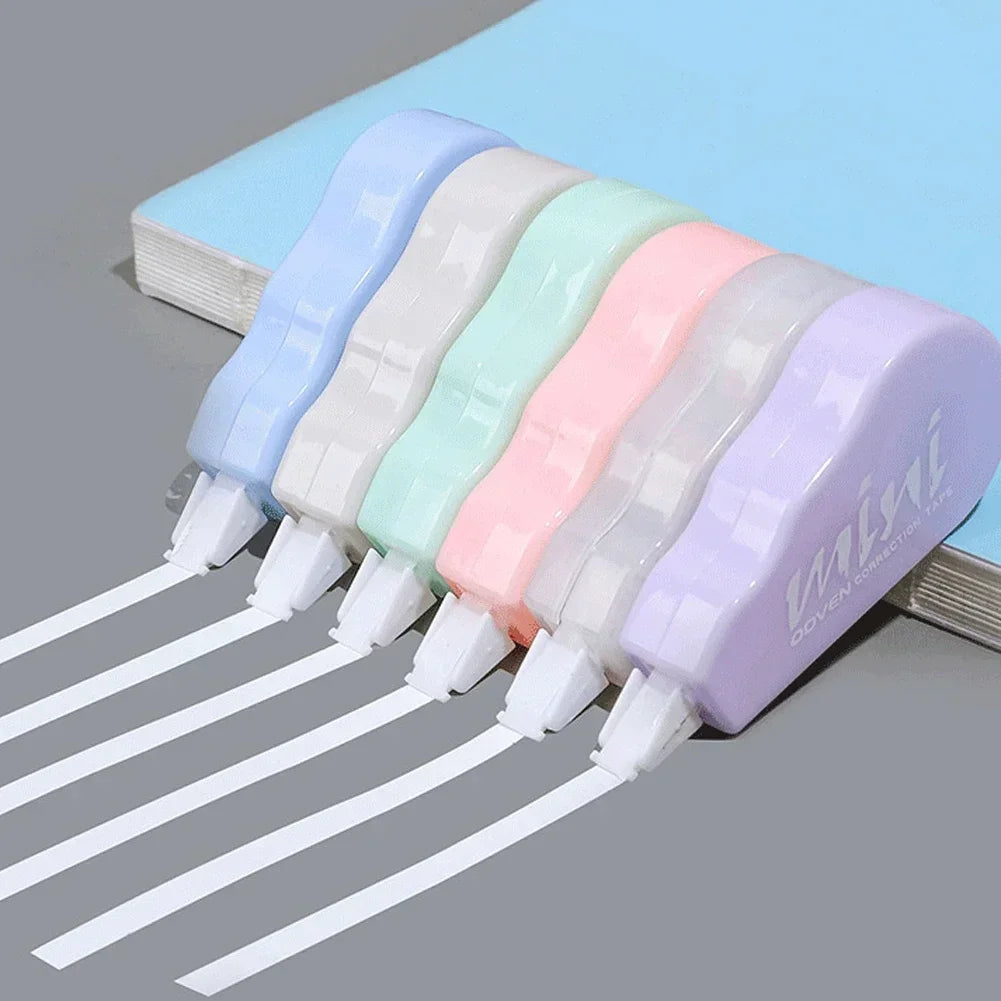 Mini White Correction Tape Multi-style Large Capacity Student Kawaii Error Correction Erasers Student School Stationery Supplies