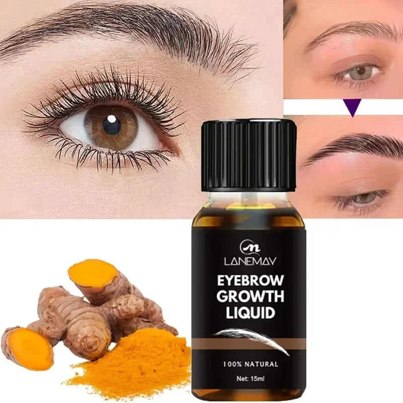 Eyebrow Growth Serum Eyelash Hair Growth Anti Hairs Loss Product Prevent Baldness Fuller Thicker Lengthening Eyebrow Makeup