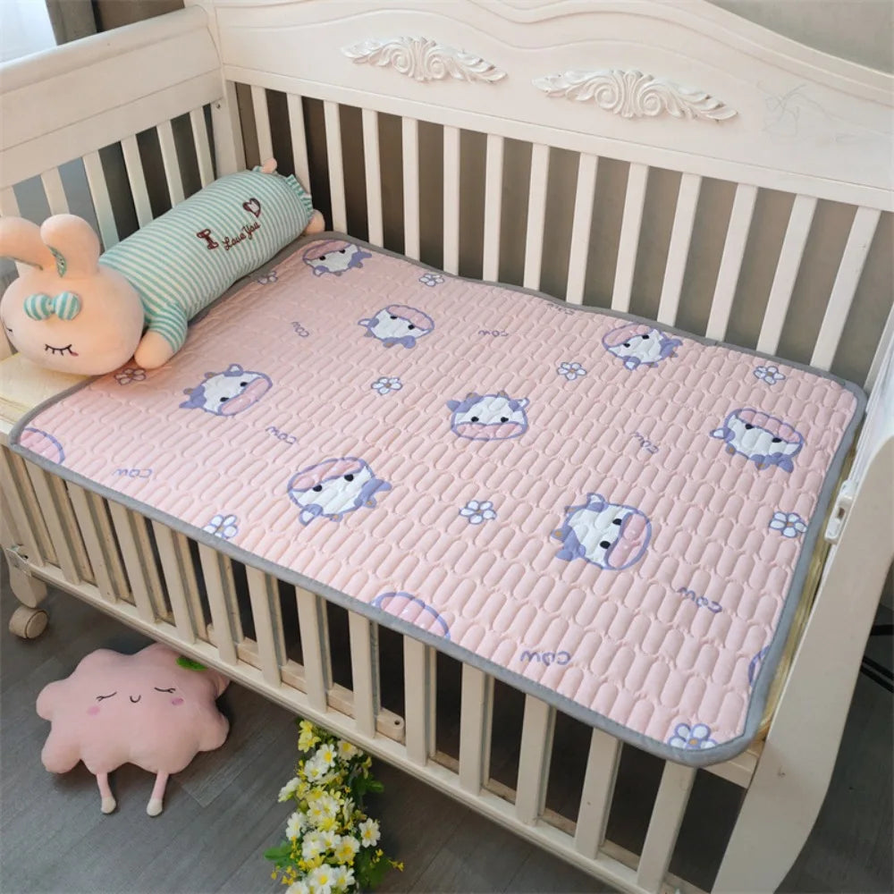 High Quality Portable Diaper Pads Washable Foldable Crib Pad Waterproof 5 Layers Menstrual Pads