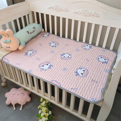 High Quality Portable Diaper Pads Washable Foldable Crib Pad Waterproof 5 Layers Menstrual Pads