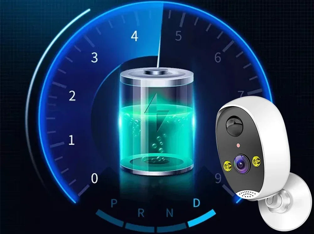 Home Battery IP Cameras Outdoor 5MP Wireless WiFi Security Human Detection Alarm Video Recording Surveillance Camera IPC360 Home