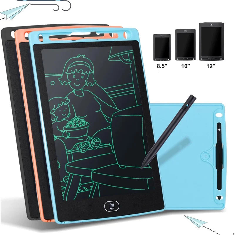4.4/8.5/10/12 Inch LCD Writing Tablet Electronic Drawing Board Colorful Screen Board Handwriting Paper Drawing Tablet Gift