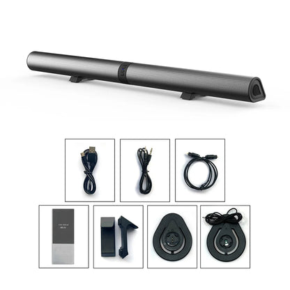 Home Theater Bluetooth Speaker HDMI/AUX/BT/OPT Connection Sound box with 2-in-1 Detachable  Sound System FM Radio TV Sound bar
