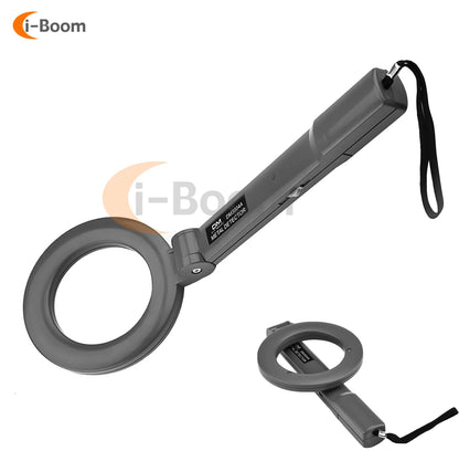 Handheld Metal Detector Collapsible Portable Metal Detector Waterproof High Sensitivity Metal Detectors Buzzer Alarm