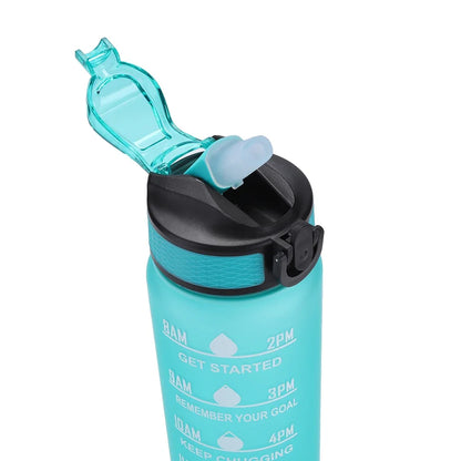 1 Liter Water Bottle Motivational Sport Water Bottle Leakproof Bottles Drinking Outdoor Travel Gym Fitness Jugs for Kitchen Cups