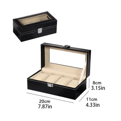 Simple Watch Storage Box, PU Leather Watch Box, Watch Storage Box, Watch Display Box, Watch Storage Box, Watch Collection Box