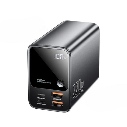 27000mAh Power Bank 100W PD QC3.0 Fast Charging External Spare Battery For iPhone 15 14 13 12 Xiaomi Macbook Air Laptop